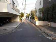 【東京都/目黒区東山】東山スカイマンション 前面道路