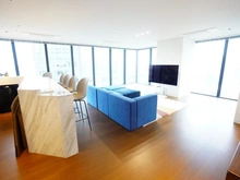 【東京都/港区愛宕】虎ノ門ヒルズレジデンシャルタワー リビング・ダイニング：※家具調度品は含まれません。