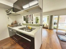 【東京都/目黒区中目黒】シャトー代官山 キッチン：※家具調度品は含まれません。