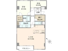 【東京都/目黒区中目黒】シャトー代官山 間取り図