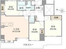 【東京都/文京区白山】ロータリーパレス春日文京 間取り図