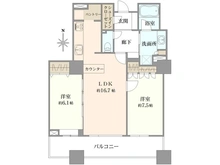 【東京都/千代田区神田神保町】東京パークタワー 間取り図