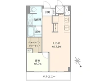 【東京都/目黒区目黒】朝日中目黒マンション 間取り図