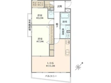 【東京都/板橋区前野町】レーベンハイム常盤台参番館 間取り図