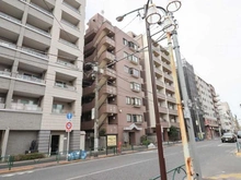 【東京都/新宿区中落合】キャッスルマンション目白西 外観：写真中央