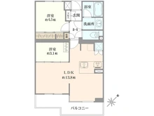 【東京都/目黒区上目黒】上目黒小川坂ハイツ 間取り図