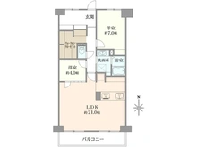 【東京都/新宿区上落合】エコロジー落合レジデンス1 間取り図