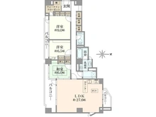 【東京都/目黒区中根】目黒タワーヒルズ 間取り図