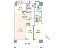 【東京都/目黒区大橋】クロスエアタワー 間取り図
