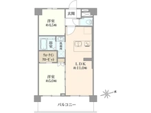【東京都/目黒区東山】キャニオンマンション東山 間取り図