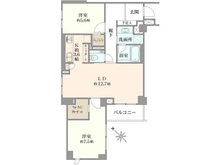 【東京都/目黒区中目黒】グランドメゾン中目黒THE　CLASS 間取り図
