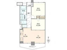 【東京都/渋谷区恵比寿】マンションニュー恵比寿 間取り図