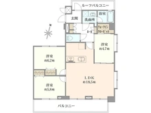 【東京都/荒川区東日暮里】ライオンズマンション東日暮里第二 間取り図