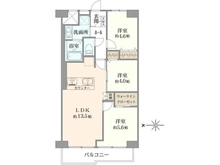 【東京都/足立区小台】尾久橋スカイハイツ 間取り図