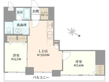 【東京都/目黒区上目黒】中目黒マンション 間取り図