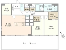 【東京都/目黒区中目黒】まんしょん中目黒 間取り図