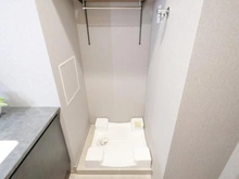 【東京都/目黒区三田】目黒台スカイマンション 洗面所：洗濯機置場