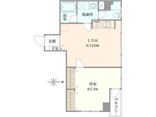 【東京都/新宿区余丁町】ライオンズマンション桔梗 間取り図
