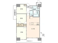 【東京都/目黒区中目黒】ナイスアーバン中目黒 間取り図