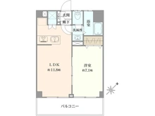 【東京都/渋谷区恵比寿西】メゾン・ド・エビス 間取り図
