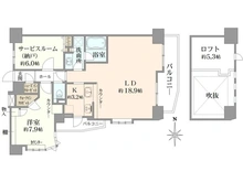 【東京都/葛飾区青戸】レーベンハイム青砥クレフォート 間取り図