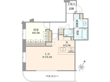 【東京都/渋谷区東】パークコート恵比寿 間取り図