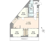 【東京都/目黒区中町】グレイスハイツ祐天寺 間取り図