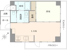 【東京都/目黒区中目黒】マートルコート中目黒  間取り図