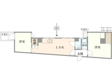 【東京都/目黒区上目黒】ニュー祐天寺マンション 間取り図