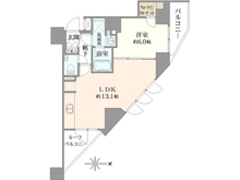 【東京都/世田谷区代田】デュオステージ下北沢 間取り図