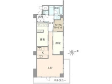 【東京都/目黒区東山】目黒ハイツ 間取り図