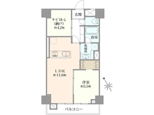 【東京都/目黒区東山】セブンスターマンション中目黒 間取り図