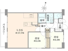 【東京都/目黒区中目黒】マンション第二恵比須苑 間取り図