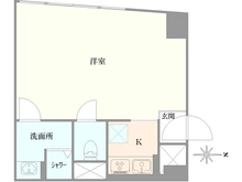 【東京都/新宿区大久保】第23宮庭マンション 間取り図