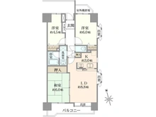【東京都/足立区東和】北綾瀬パーク・ホームズ 間取り図