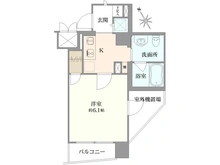 【東京都/文京区本駒込】フロントシティ文京 間取り図