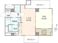 【東京都/渋谷区代々木】代々木ホームガーデン 間取り図