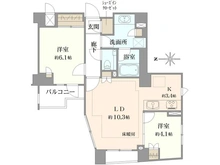 【東京都/新宿区百人町】ジオ新宿百人町 間取り図