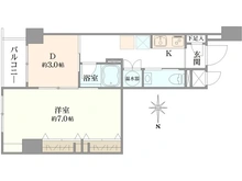 【東京都/中央区築地】東銀座ロイアルハイツ 間取り図
