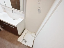 【東京都/文京区白山】キャニオンマンション文京西片 洗面所:洗濯防水パン部分