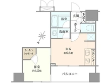 【東京都/千代田区東神田】リビオ東京 間取り図