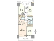【東京都/台東区竜泉】東京ビューマークス 間取り図