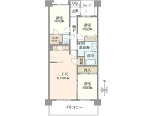 【東京都/足立区栗原】ライオンズタワー竹の塚ガーデン 間取り図
