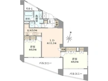【東京都/新宿区西早稲田】グランベル西早稲田プレシャス 間取り図
