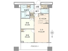 【東京都/港区浜松町】ワールドタワーレジデンス 間取り図