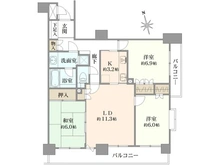 【東京都/杉並区下井草】ガーデン阿佐ヶ谷 間取り図