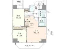 【東京都/千代田区神田猿楽町】ガーラ・ヴィスタ水道橋 間取り図