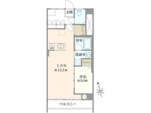 【東京都/新宿区馬場下町】まんしょん早稲田 間取り図