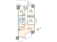 【東京都/荒川区東尾久】ルフォン町屋ブランシエラ 間取り図