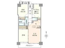 【東京都/荒川区荒川】ライオンズマンション町屋第三 間取り図